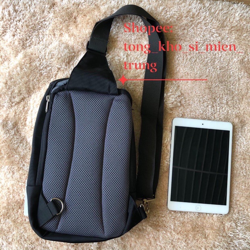 Túi đeo chéo nam nữ The North Face phong cách thời trang có ngăn chống sốc đựng ipad máy tính bảng