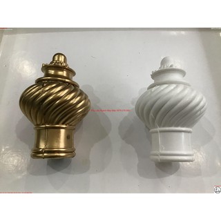 Đầu bịt thanh treo rèm phi 32- 1 cái