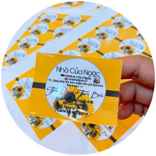 Tem in theo yêu cầu tờ a3 (tem sữa) nói không với thiết kế logo free