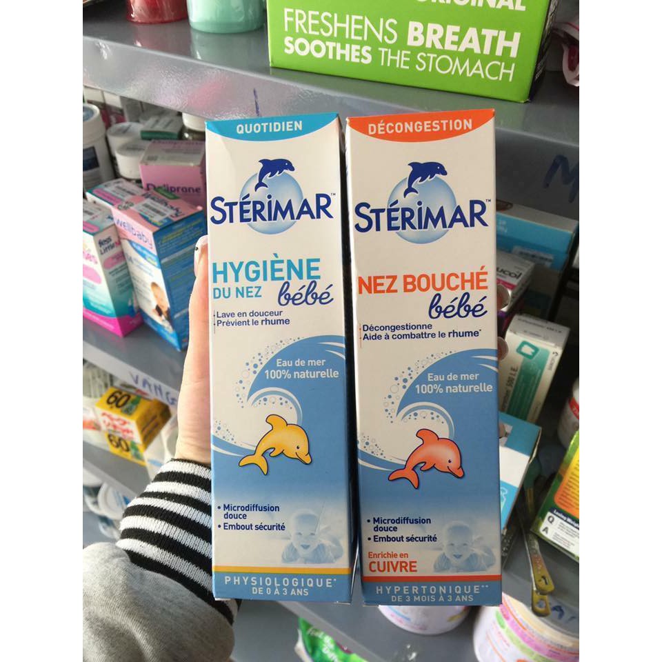 Xịt Muối Biển Sterima