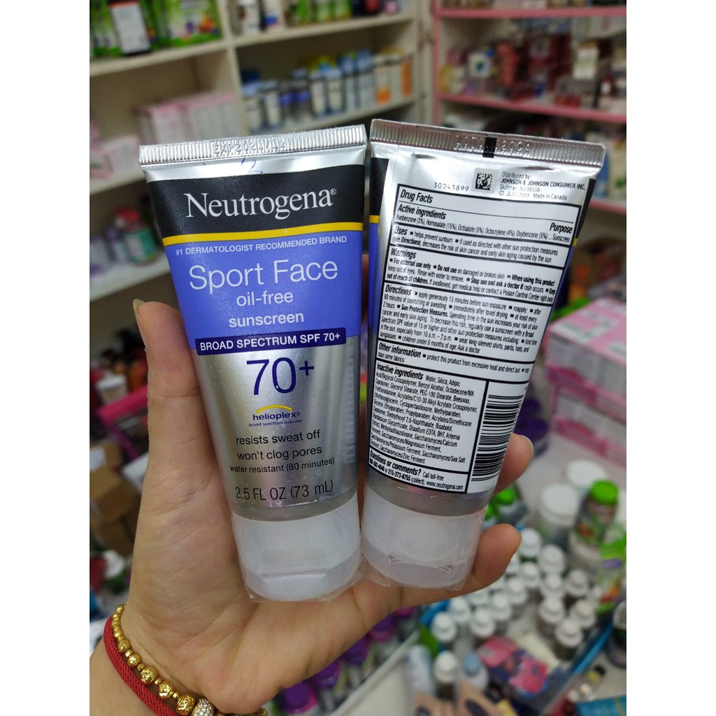 neutrogena sport face oil oilGiảm giá kem chống nắng Neutrogena sport dành cho người chơi thể thao