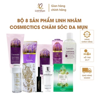 Bộ 8 sản phẩm linh nhâm cosmectics chăm sóc da dành cho da mụn