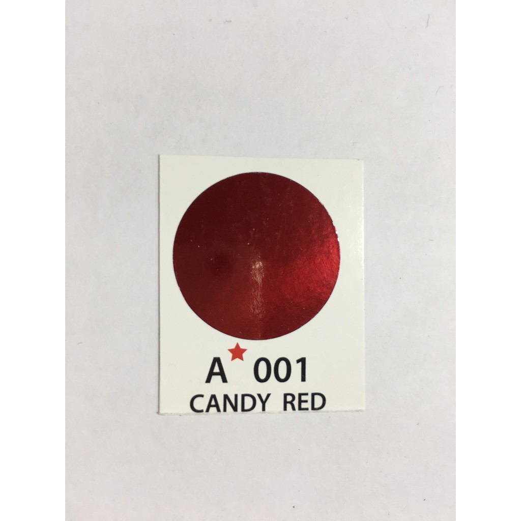 Sơn xịt xe máy màu đỏ candy ATM A001