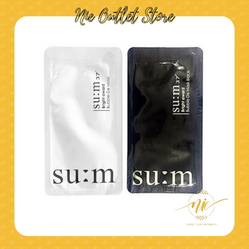 Mặt Nạ Thải Độc Sum 37 Bright Award Bubble De Mask | Su:m37