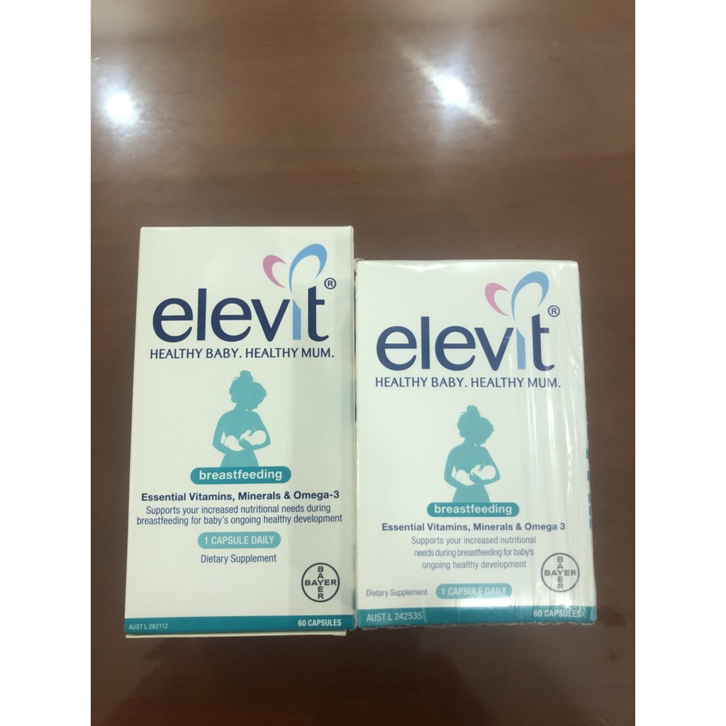 FREESHIP| Elevit bú Úc 60v