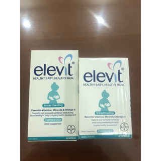 Freeship| elevit bú úc 60v
