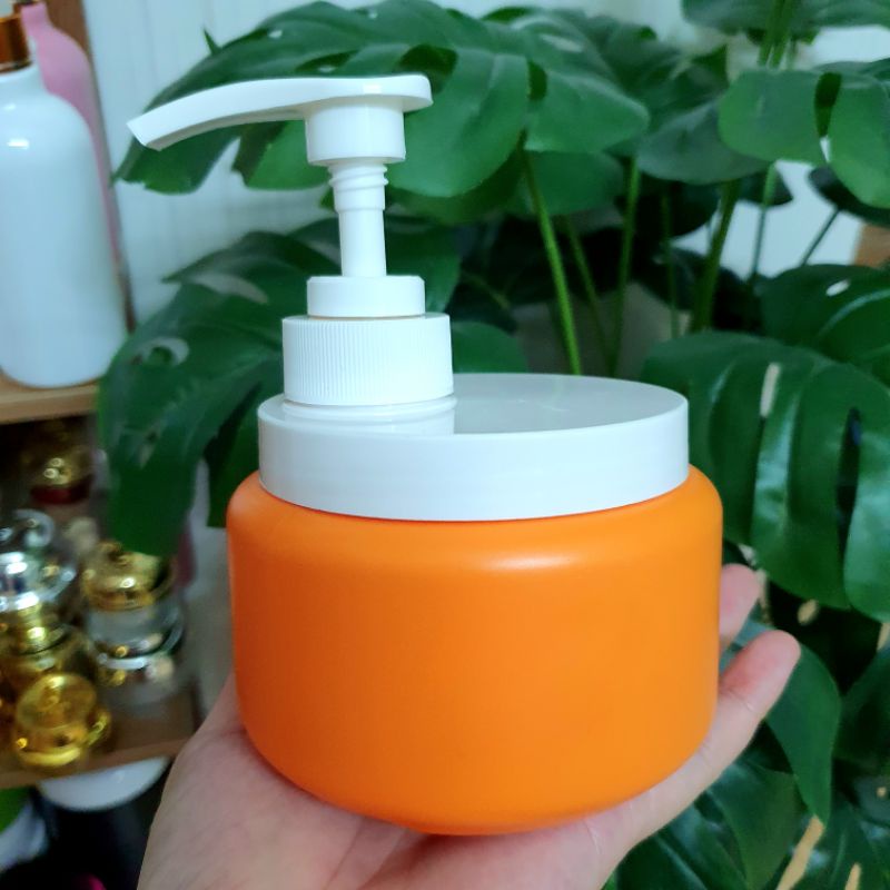 Hủ kem body 400g, đựng kem mẫu mới, hủ có vòi