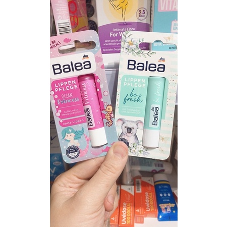 Son Dưỡng Môi Balea Ocean Princess 4.8G Cho Trẻ Em - Nội địa Đức giúp môi bé mềm mại, giảm nứt nẻ bong tróc