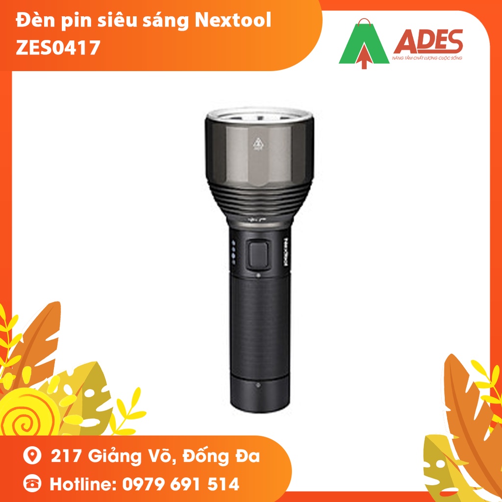 Đèn pin Xiaomi chống nước Nextool ZES0417 siêu sáng - Bảo Hành Chính Hãng