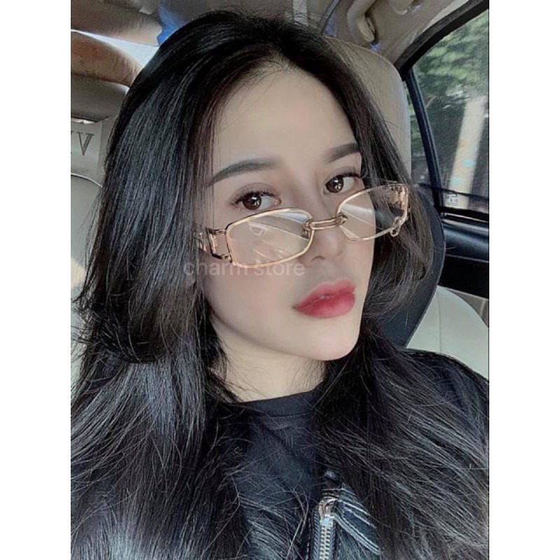 mắt kính thời trang mẫu hóttren chồng uv400