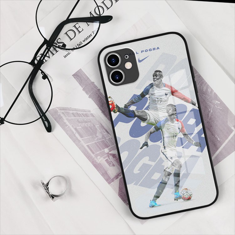 Ốp kính GOGO Paul Pogba lừa bóng Iphone 7 - Iphone 12 pro max OK-FOO20010176