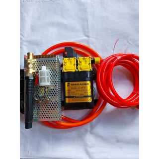 Bộ tưới cây cảnh. tưới lan. sử dụng bơm Đôi Sinleader kèm nguôn 12v-10a. 10m dây chịu lực.