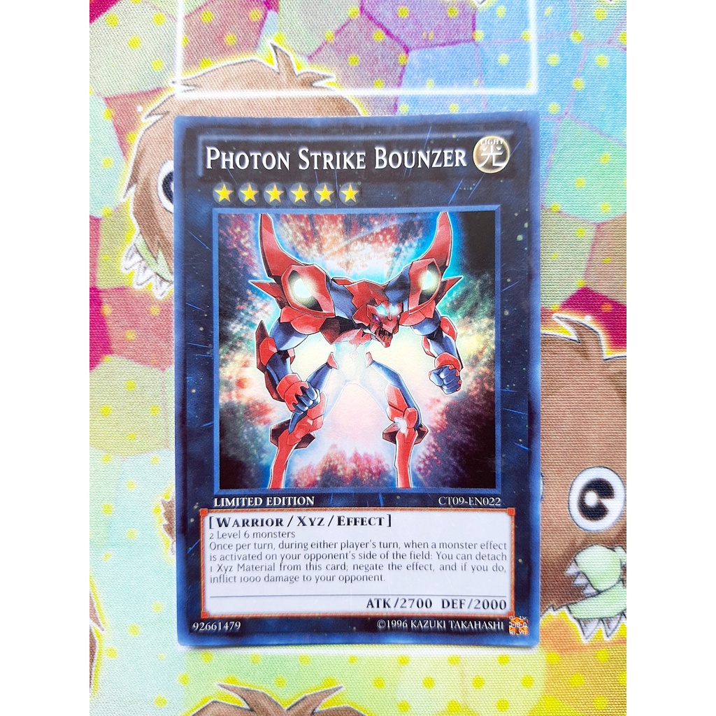 Thẻ Bài Mint90 Yugioh Monster Photon Strike Bounzer - CT09-EN022 - Super