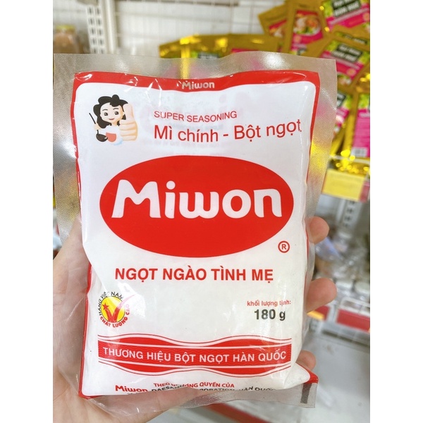 BỘT NGỌT MIWON GÓI 180g