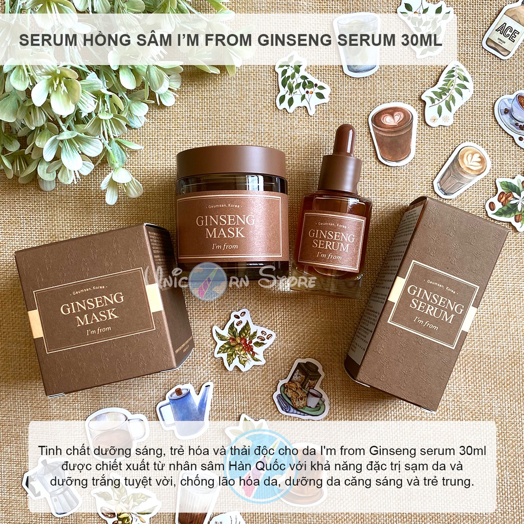 Serum Hồng Sâm I’m From Ginseng Serum 30ml