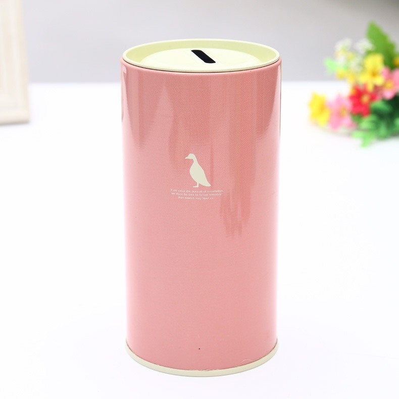 Hộp Thiếc Đựng Tiền Xu Hình Động Vật Hoạt Hình Sáng Tạo