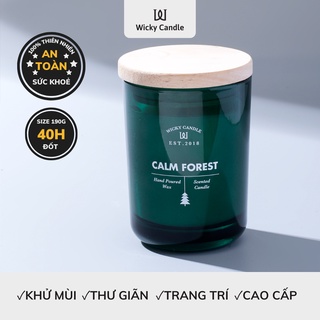 Wicky candle - nến thơm calm forest size 7.4oz