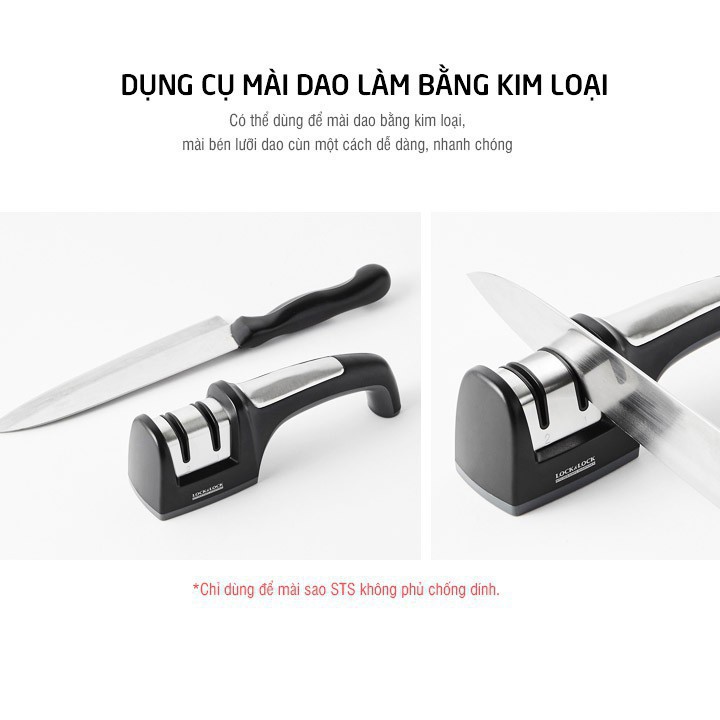 Dụng Cụ Mài Dao 3 Lớp Lock&Lock [𝐅𝐑𝐄𝐄𝐒𝐇𝐈𝐏] CKK112