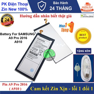 [MUA 1 TẶNG 1] Pin dành cho Samsung Galaxy A9 Pro_2016 (BE910ABE), 5000mAh - Tặng kèm cáp Micro, Cam kết Chuẩn Zin Xịn