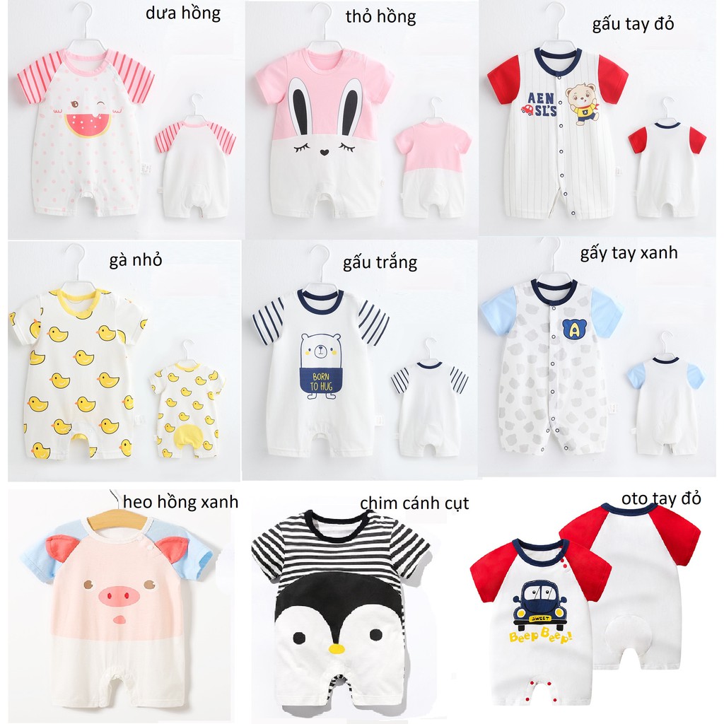 Body đùi cotton xuất Hàn cho bé trai bé gái