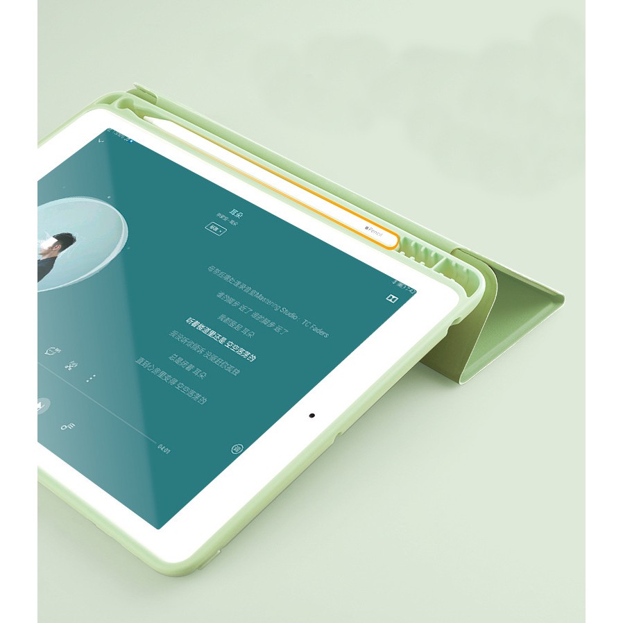 Bao Da Cover Cho Ipad Mini 4 Mini 5 2019 Có Khe Cho Pencil Hỗ Trợ Smart cover