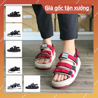 Sandal Vento chính hãng nam nữ SD-1001, Dép quai hậu tháo rời đế bằng, Giày quai dán đi học đi làm