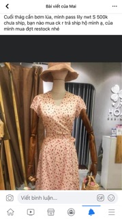 Váy Hoa size M