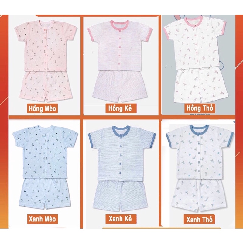 Quần áo mio côc tay 0-18m