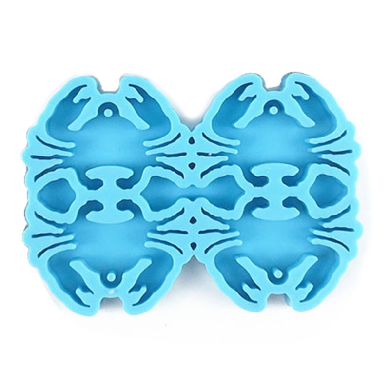 Khuôn Silicone Làm Mặt Dây Chuyền Hình Con Cua Độc Đáo