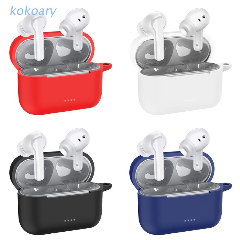 Vỏ bảo vệ hộp sạc tai nghe TOZO NC2 bằng silicon chống sốc chống bụi có thể giặt được