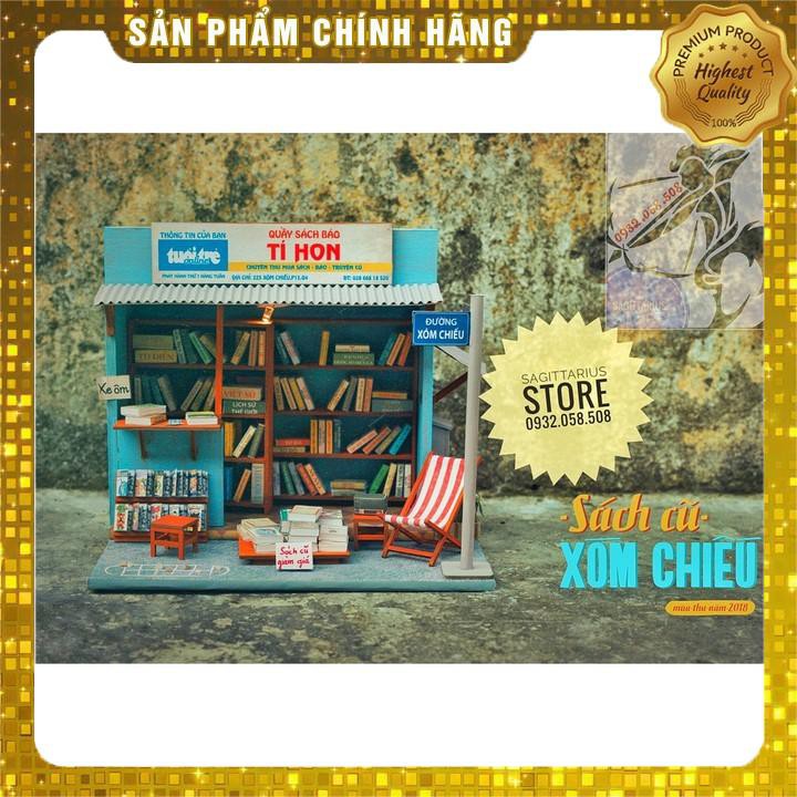 Mô Hình Lắp Ráp " Tiệm Sách Cũ Ven Đường " - AD05 ( Tặng Keo Siligue 20Ml ) [ Có Sẵn ]