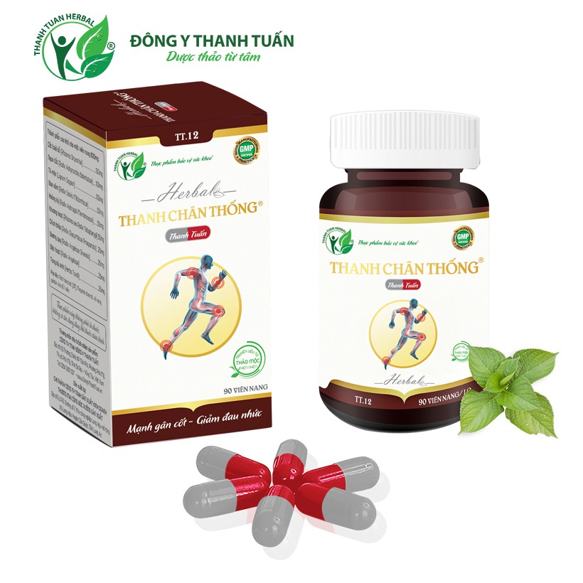 Combo 2 Hộp Thanh Chân Thống Hỗ Trợ Điều Trị Đau Gót Chân, Sưng Gai Gót Chân