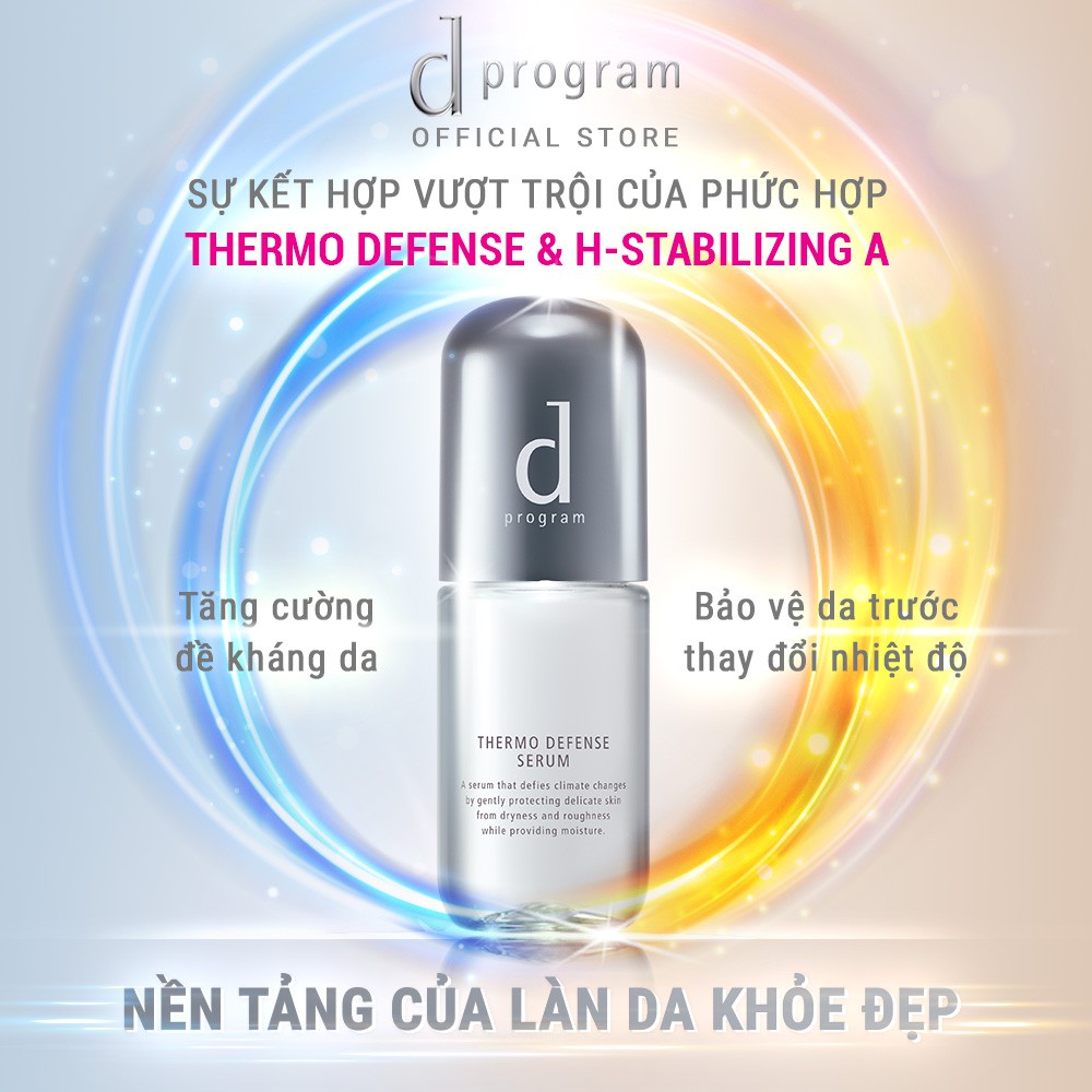 Serum D Program Thermo Defense Dưỡng Da Bảo Vệ Chuyên Sâu 40ml