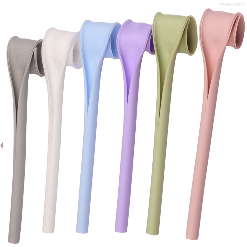 Bộ 6 Ống Hút Silicon Mềm Có Thể Tháo Rời Và Tái Sử Dụng Cho Bình Nước Nhà Bếptool01