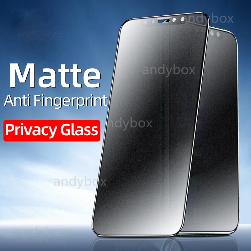 [Matte Anti-peeping]Motorola G7 G8 E6 Plus Matte Glass Screen Protector Moto Z4 P40 Full Covered Privacy Screen Protector One Vision/One Hyper/One Macro Anti-Glare & Anti-Fingerprint Screen Protector