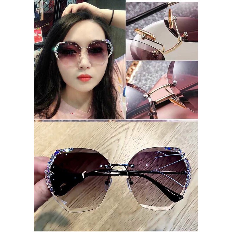 KÍNH NỮ TỜI TRANG ĐÍNH ĐÁ PHONG CÁCH HÀN QUỐC CỰC SANG TRỌNG