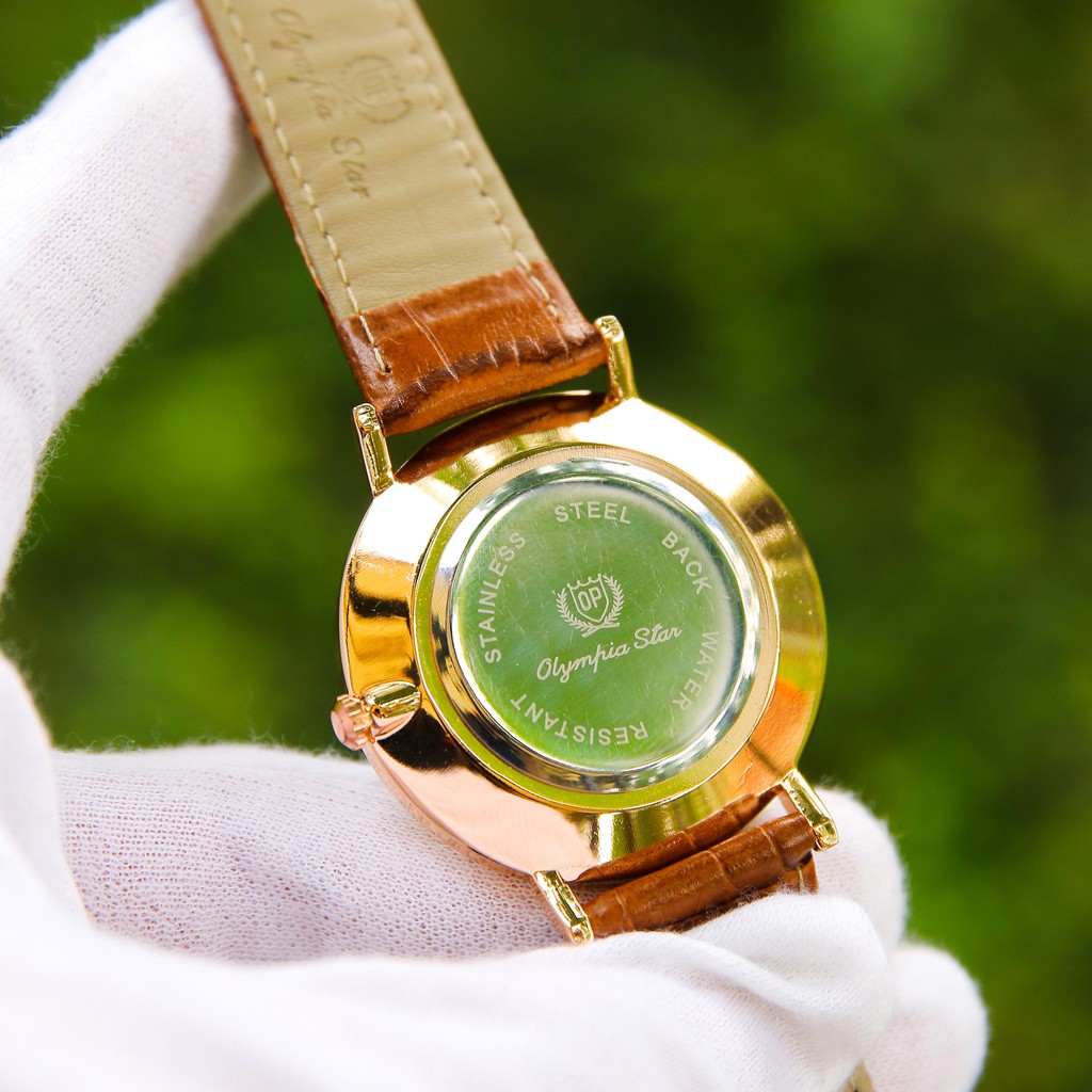 Đồng Hồ Nam OP02 Dây Da Màu Nâu Cao Cấp Mặt Kính Chống Xước, Chống Nước BH Hãng 12 Tháng | BigBuy360 - bigbuy360.vn