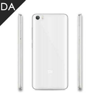Ốp lưng +kính cường lực xiaomi mi 5 silicon dẻo trong suốt siêu mỏng 0.5mm