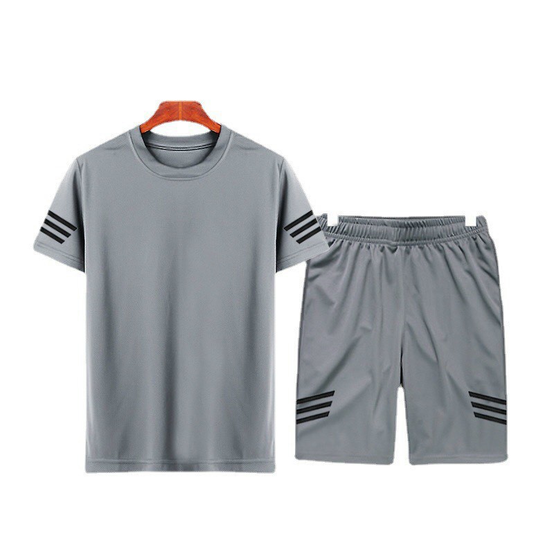 [ HÓT NHẤT 2021 ] Bộ thể thao mặc nhà / Quần áo thun nam / Đồ tập gym / PHỐI SỌC NAM NỮ