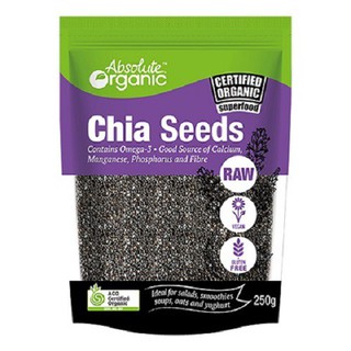 [12.2021] Hạt chia giảm cân Úc 250g Absolute Organic