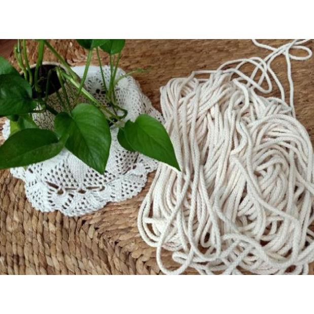 MM1 Dây thừng làm macrame  sợi cotton 100% MM1