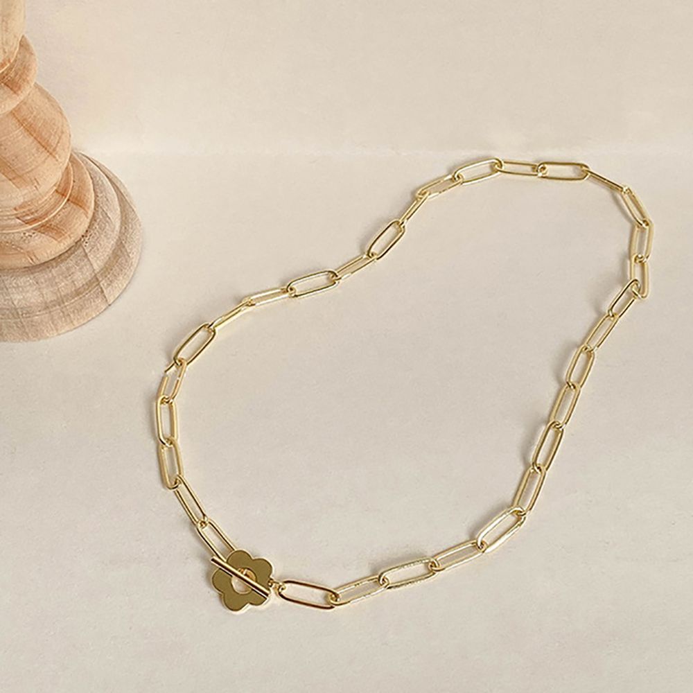 Vòng cổ/ Vòng tay SKJK bằng hợp kim mặt hoa rỗng thời trang bohemian phong cách Hàn Quốc cho nữ