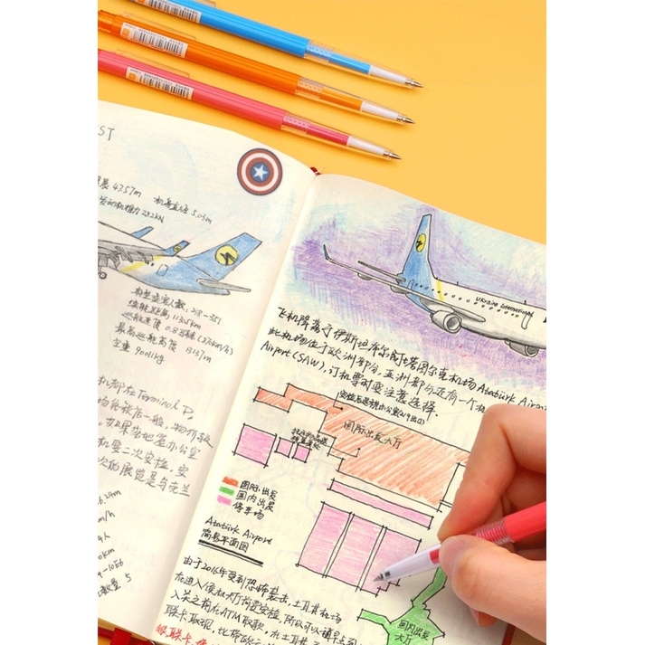 Bút viết M&G AKPH9501 3 màu lựa chọn có thể xóa được 0.38mm