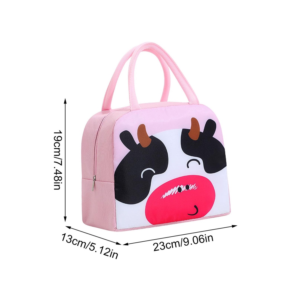 Túi Đựng Thức Ăn Trưa Họa Tiết Hoạt Hình Cho Người Lớn/Trẻ Em