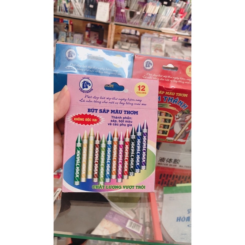 Hộp 12 cây sáp chì màu cho bé GIÁ SỈ