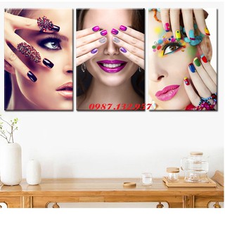 Bộ 3 tranh Nail (KT: 40*60*3)