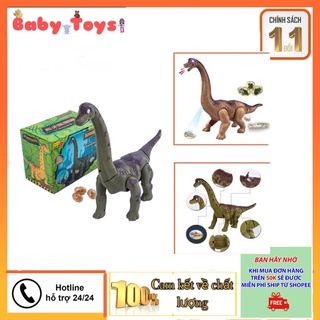 Khủng long đẻ trứng khủng long đồ chơi biết đi, giúp bé phát triển tư duy . .