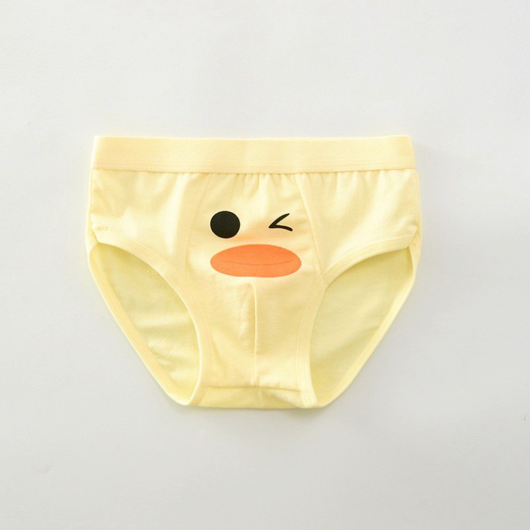 Sét 4 Quần Lót Cotton Lưng Vừa Họa Tiết Hoạt Hình Cho Bé Từ 2-12Tuổi (QC14)