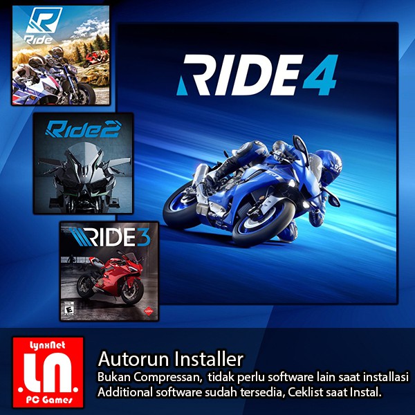 Đĩa Dvd Game Ride - Pc