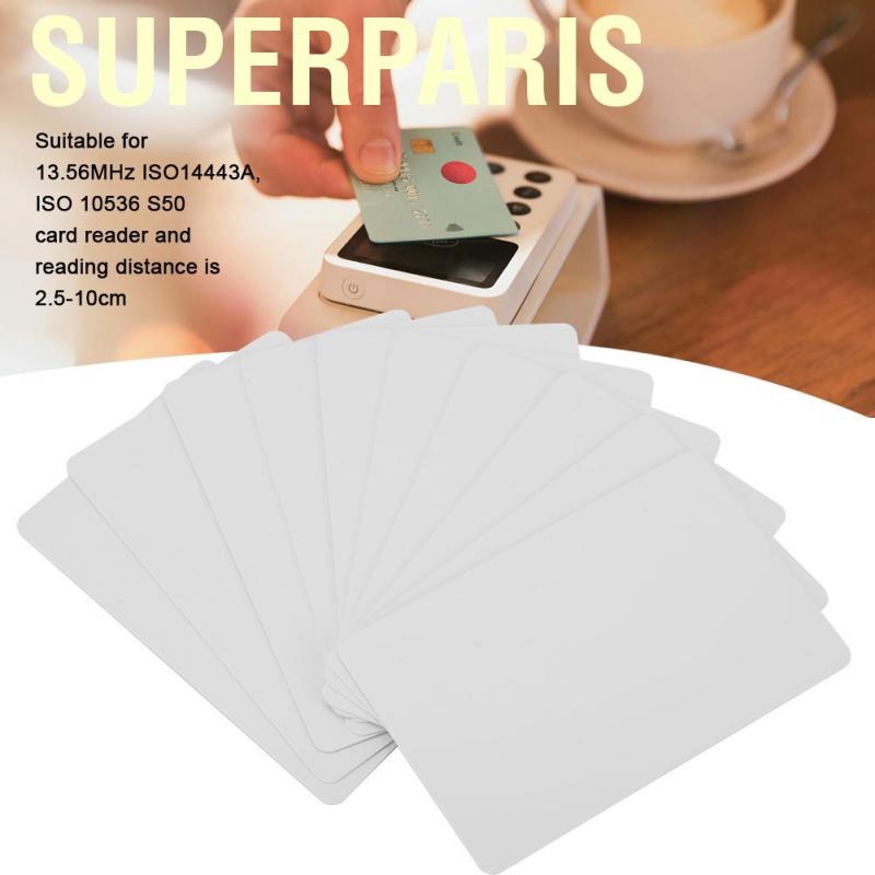 Set 10 Thẻ Rfid Thông Minh Nfc S50 Ic 13.56mhz | BigBuy360 - bigbuy360.vn